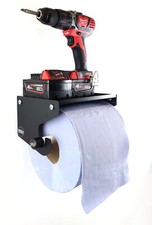 Blue Roll Paper Towel Holder Dispenser Cleaning Shelf Clean Hands Supplies