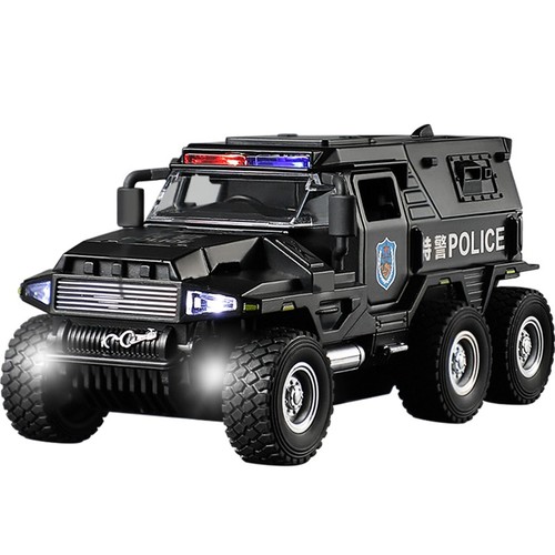 Diecast police truck - 1:32,
