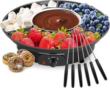 Electric Fondue Pot Set with
