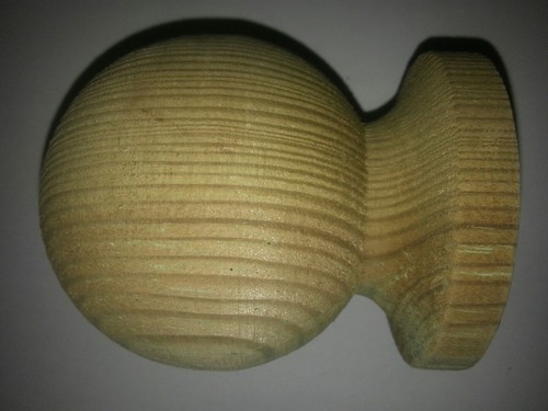 Green treated wooden mid - green,