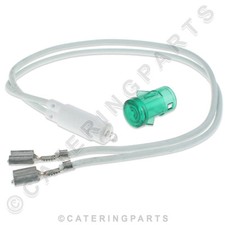 BURCO GREEN NEON INDICATOR LAMP WITH LEAD 10 20 & 30 LITRE HOT WATER BOILER