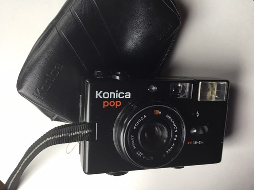 Clean black konica pop - pop, 35mm