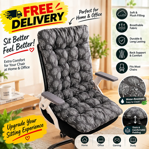 Ergonomic seat cushion with - cushion,