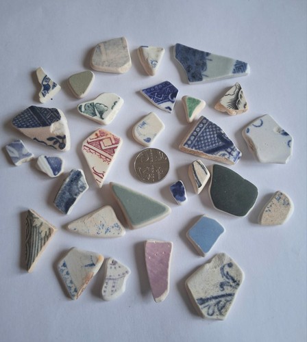 Sea pottery pieces ideal - sea, for