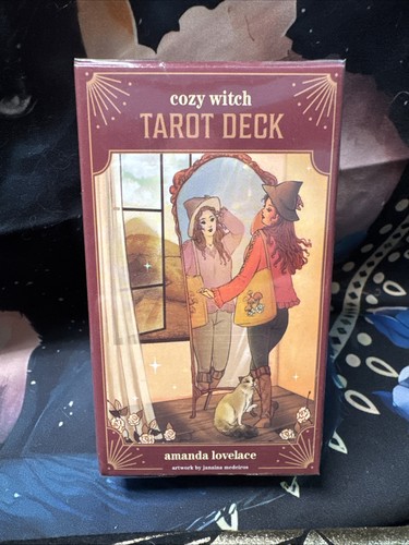 Cozy witch tarot card - cozy,