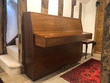 Eavestaff upright Piano, Brown, Height-  107cm Width - 141cm Depth - 55.5cm