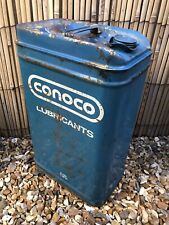 Large Vintage Blue Conoco