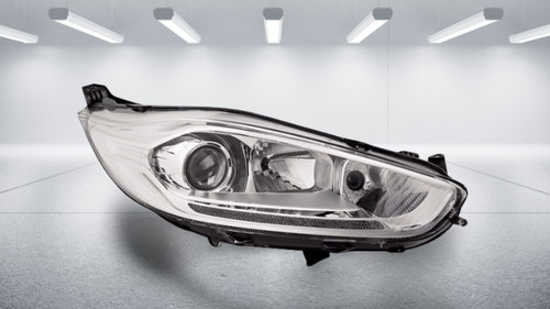 Ford fiesta headlight titanium - ford,