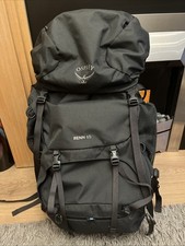 Osprey Renn 65L Charcoal Grey Backpacking Bag Bnwot