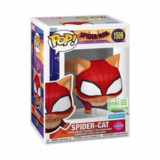 Funko Pop Spider-Cat 1509 Flocked Limited Edition Hard Protector SIGILLATO