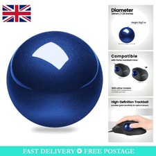 Glossy Blue 34mm Trackball -