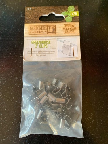 Greenhouse 100 glass - greenhouse, clips