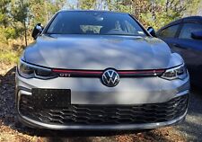 Front Tow Hook License Plate Mount Bracket For Volkswagen MK8 Golf GTi 2022-2025