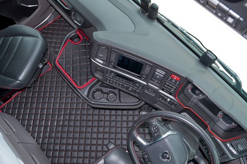 Eco leather floor - , mat