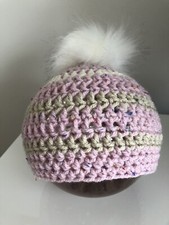 New Baby Girl Crochet Striped
