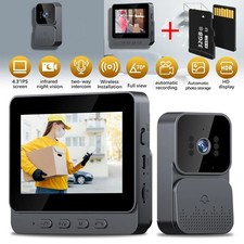 Wireless video doorbell - wireless, smart