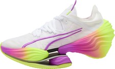 Puma Fast-RB Nitro Elite Mens Running Shoes White Carbon Plated Racing Trainers