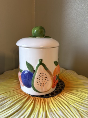 Rayware fruits ceramic vintage - ceramic,