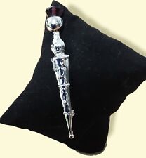 Vintage silver Mizpah Dirk