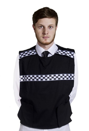 Police vest fancy - vest, mens
