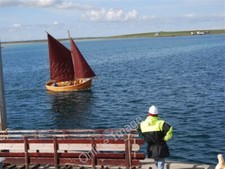 Photo 6x4 An Orkney Yawl Whitehall Village This boat, according to the wo c2009