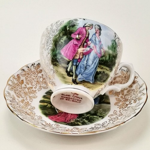 Vintage bone china teacup - vintage,