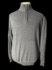 Men’s Canali 1/4 Zip Wool