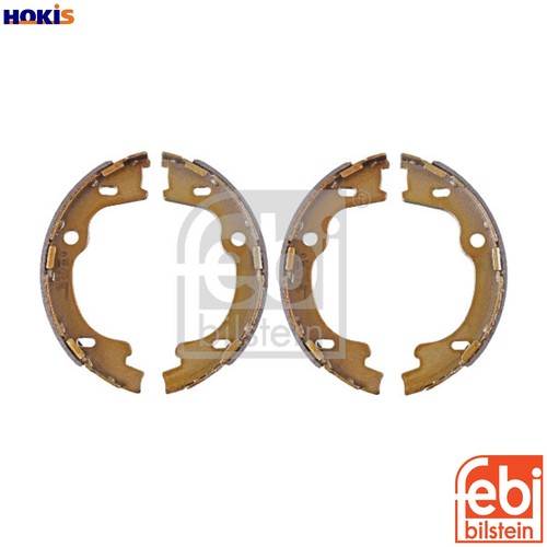 Brake shoe set - brake, parking