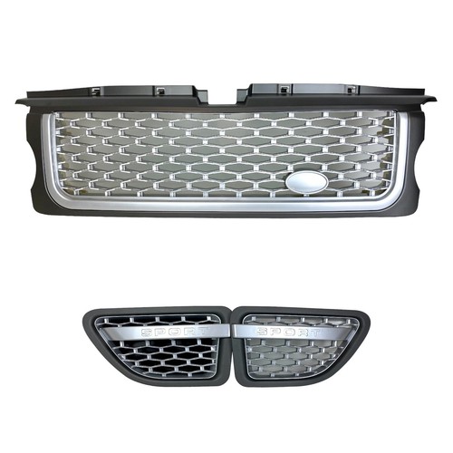 Front grille side vents - vents, grey