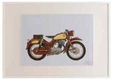 NSU Supermax 1957 A2 framed