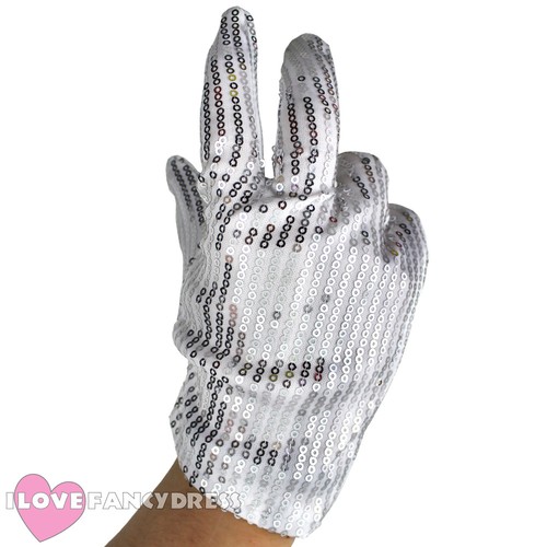 Sequin glove billie - sequin, jean
