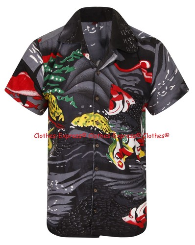 Loud mens aloha hawaiian shirt - aloha,