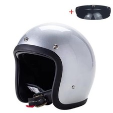 Vintage Motorcycle Helmet Jet