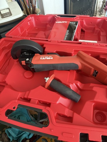 Hilti ag125 36v grinder never - hilti,