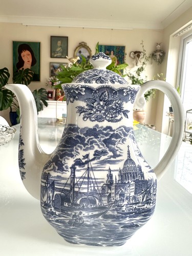 Vintage wedgewood coffee pot - wedgewood,