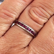 Sterling Silver and Pink