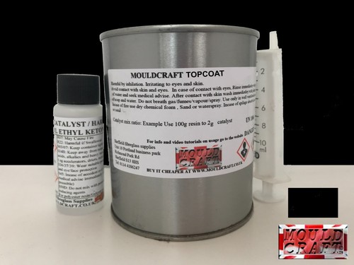 Black flocoat topcoat 1kg - flocoat, /