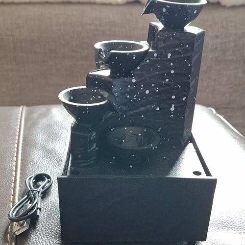 Black led usb tabletop - led,