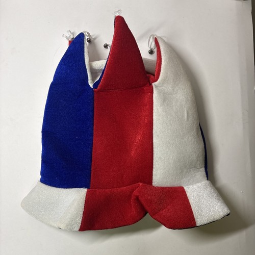Jester hat red white and - ,