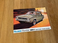 1960’S HILLMAN HUNTER MK11. COLOUR SALES BROCHURE