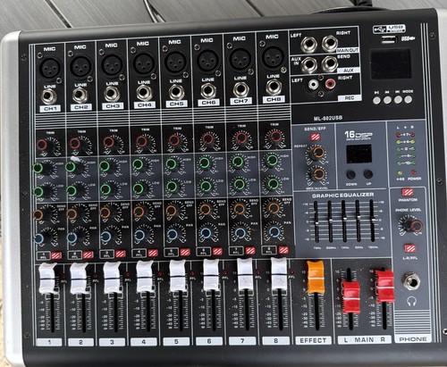 Dsp echo professional mixer - professional,