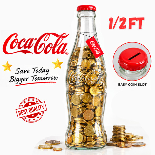 Giant coca cola - cola, saving