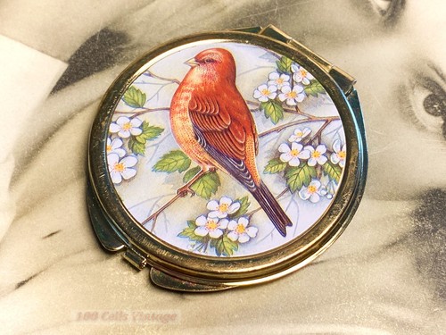 Brown bird dunnock 6cm - brown, bird/dunnock-6cm-vintage