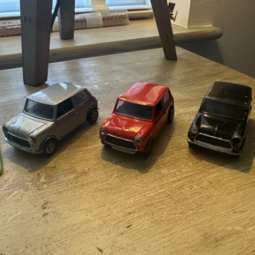 Corgi rover mini cooper - 3x,