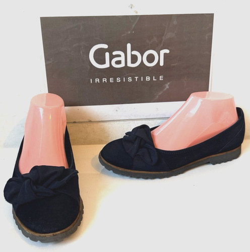 Gabor flat leather shoes - gabor,
