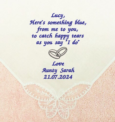 Personalised wedding
