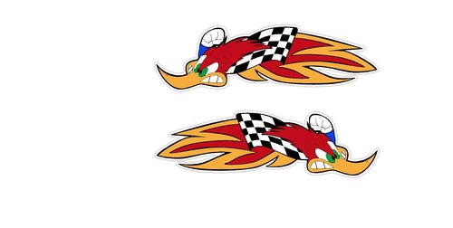 Honda racing woody - woody, woodpecker