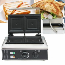 0~5 Minute Sandwich Maker Panini Press Grill for Bread Toaster Waffle Maker