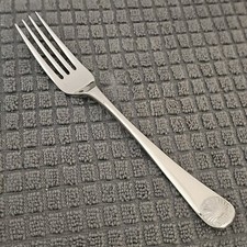 Kirk Stieff Williamsburg Royal Shell Salad Fork Stainless Flatware 7 1/8"
