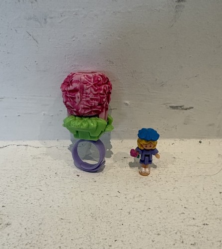 Vintage polly pocket flower - pocket,